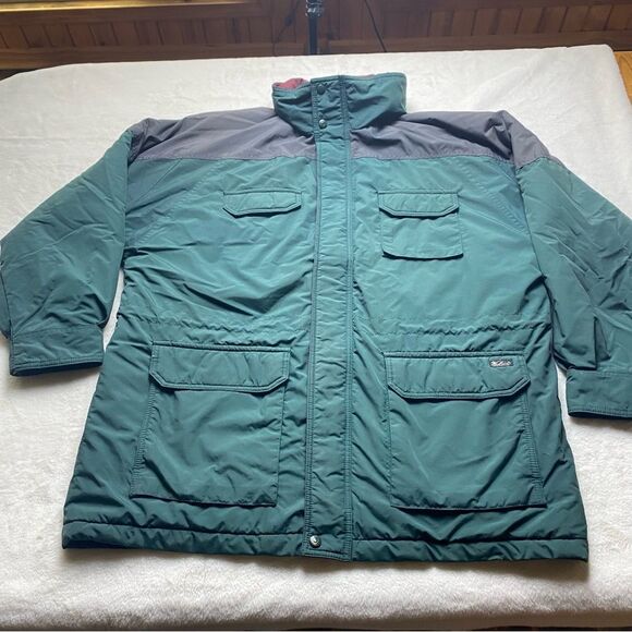 Woolrich Rugged Outdoors Vintage Coat 17169 Color Forest Size Large